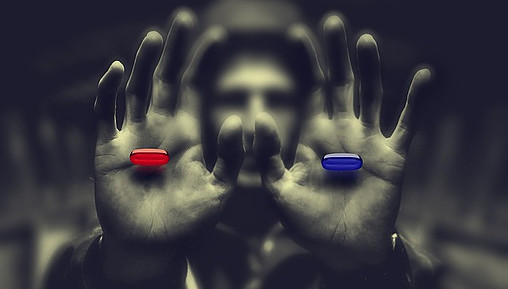 Red or Blue pill - choice image